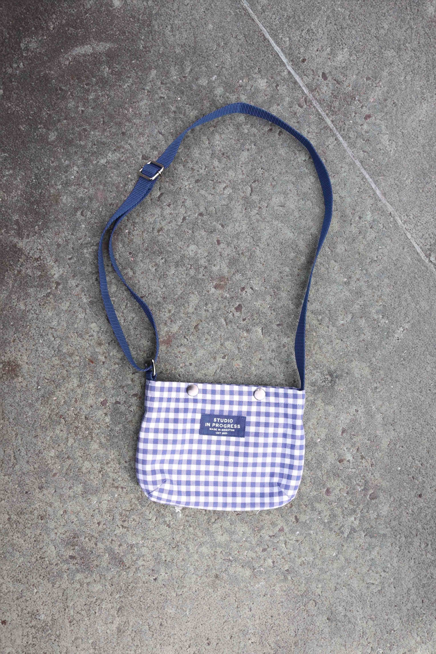 Mini Bag - Blue Gingham