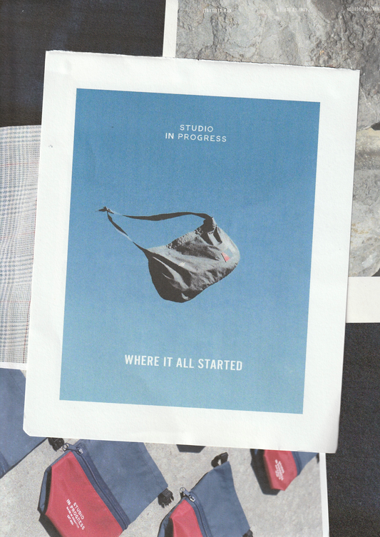 Studio In Progress End Of Year Scans showcasing the Large Crossbody Bag