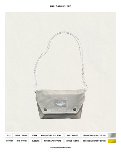 Mini Satchel 007 - Grey Secondhand Tent