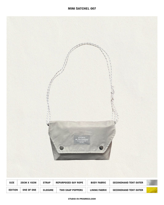 Mini Satchel 007 - Grey Secondhand Tent