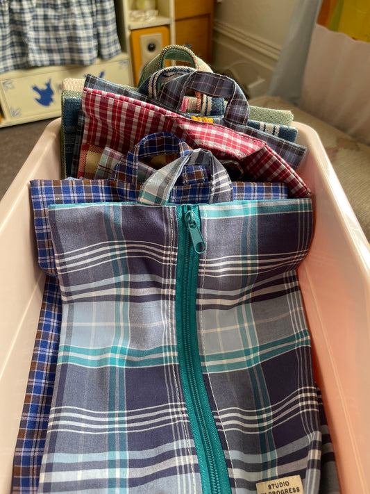 Large Pleated Pouch