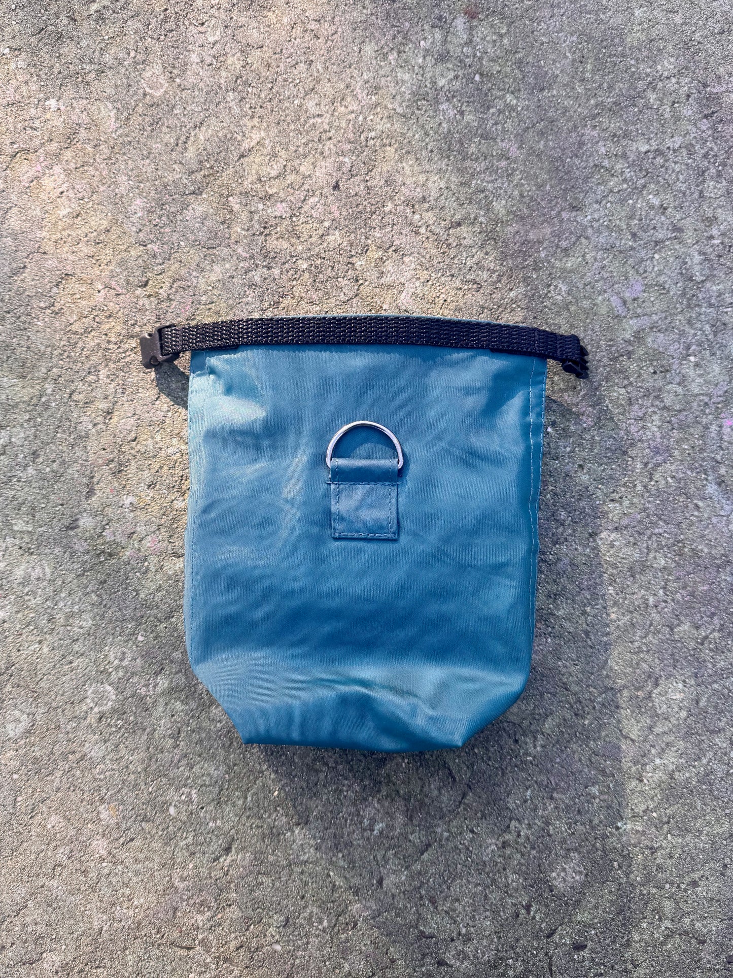 Green and Turquoise Tent Collector's Pouch